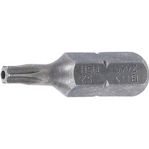 Embout | Longueur 25 mm | 6,3 mm (1/4") | profil T (pour Torx) avec perçage T15