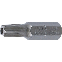 Embout | Longueur 25 mm | Longueur 25 mm | 6,3 mm (1/4") | profil T (pour Torx) avec perçage T27