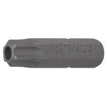 Embout | Longueur 25 mm | 6,3 mm (1/4") | profil T (pour Torx) avec perçage T40