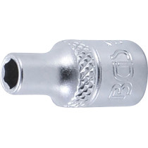 Douille pour clé, six pans | 6,3 mm (1/4") | 4,5 mm