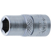 Douille pour clé, six pans | 6,3 mm (1/4") | 7 mm