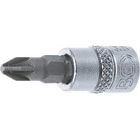 Douille à embouts | 6,3 mm (1/4") | cruciforme PZ2