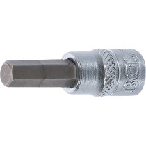 Douille à embouts | 6,3 mm (1/4") | six pans intérieurs 6 mm