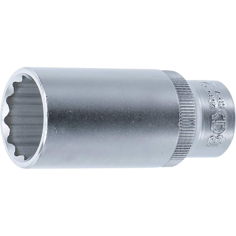 Douille pour clé à douille pour injecteurs diesel | 12,5 mm (1/2") | 27 mm