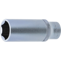 Douille pour clé, six pans, longue | 10 mm (3/8") | 17 mm