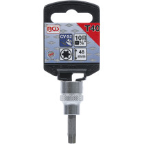 Douille à embouts | 10 mm (3/8") | profil T (pour Torx) T40
