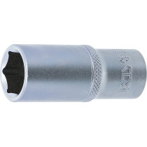 Douille pour clé, six pans, longue | 10 mm (3/8") | 18 mm