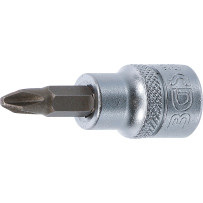 Douille à embouts | 10 mm (3/8") | cruciforme PH2