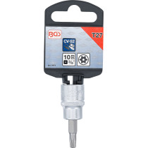 Douille à embouts | 10 mm (3/8") | profil T (pour Torx) avec perçage T27