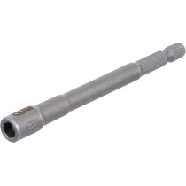 Douille à choc, six pans, extra longue | pour perceuses | 6,3 mm (1/4") | 6 mm