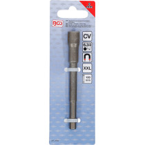 Douille à choc, six pans, extra longue | pour perceuses | 6,3 mm (1/4") | 8 mm