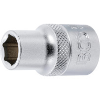 Douille pour clé, six pans | 12,5 mm (1/2") | 7/16"