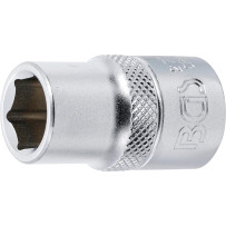 Douille pour clé, six pans | 12,5 mm (1/2") | 1/2"