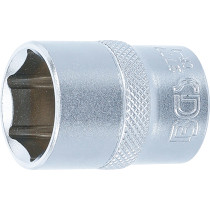 Douille pour clé, six pans | 12,5 mm (1/2") | 13/16"