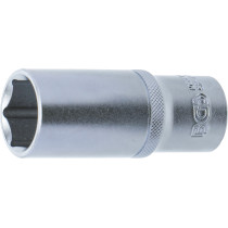 Douille pour clé, six pans, longue | 12,5 mm (1/2") | 23 mm