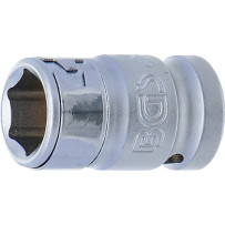 Adaptateur avec bille de retenue | 12,5 mm (1/2") | six pans intérieurs 14 mm