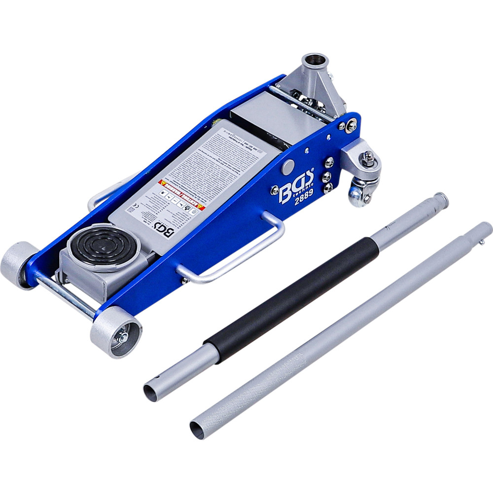 Cric rouleur | hydraulique | construction aluminium-acier | 2,5 t