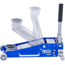 Cric rouleur | hydraulique | construction aluminium-acier | 2,5 t