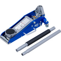 Cric rouleur | hydraulique | construction aluminium-acier | 1,5 t
