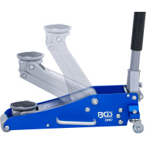 Cric rouleur | hydraulique | construction aluminium-acier | 1,5 t