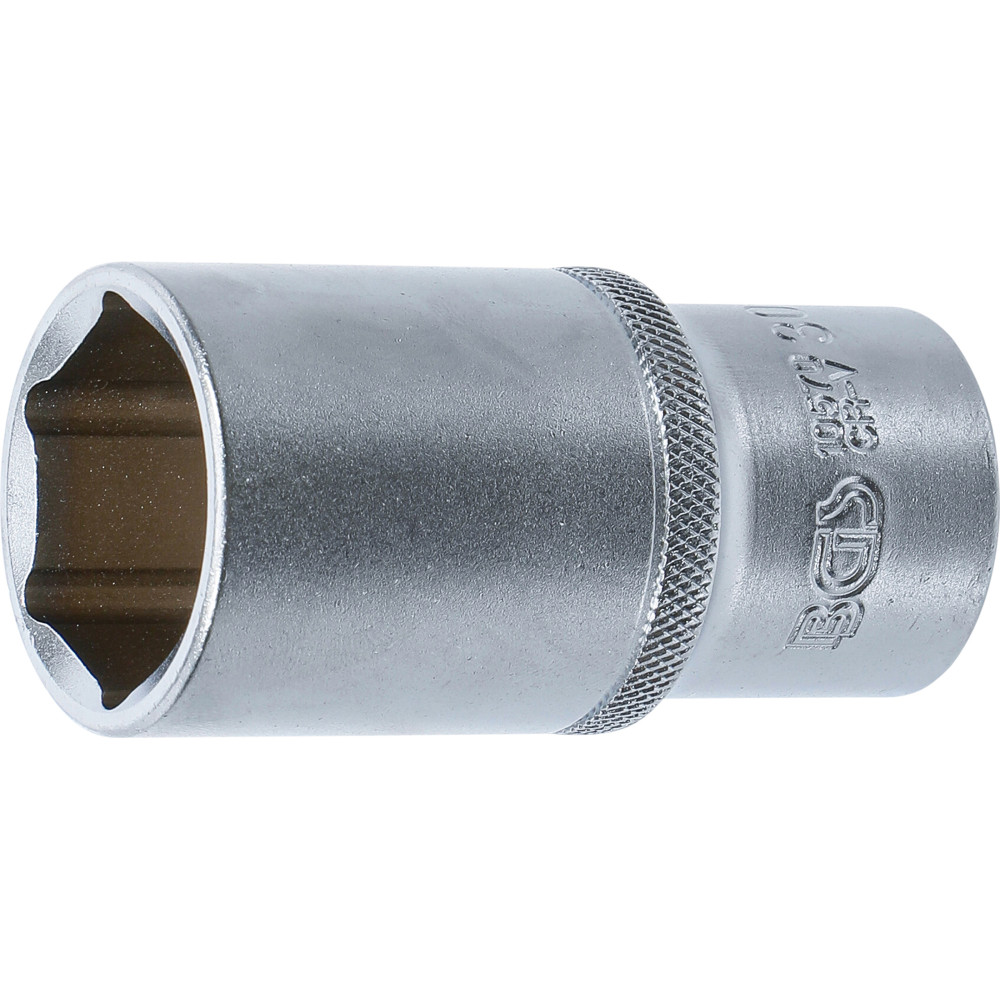 Douille pour clé, six pans, longue | 12,5 mm (1/2") | 30 mm