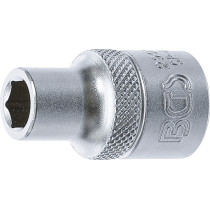 Douille pour clé, six pans | 12,5 mm (1/2") | 9 mm