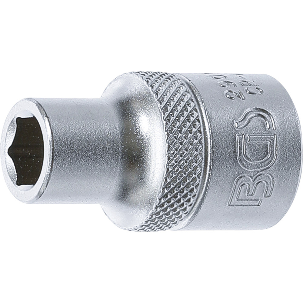 Douille pour clé, six pans | 12,5 mm (1/2") | 9 mm
