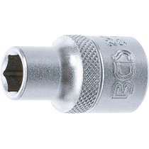 Douille pour clé, six pans | 12,5 mm (1/2") | 10 mm