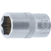 Douille pour clé, six pans | 12,5 mm (1/2") | 15 mm
