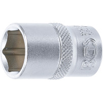 Douille pour clé, six pans | 12,5 mm (1/2") | 17 mm