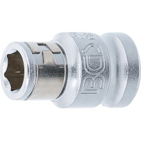 Adaptateur avec bille de retenue | 10 mm (3/8") | six pans intérieurs 8 mm (5/16")