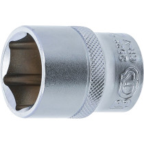 Douille pour clé, six pans | 12,5 mm (1/2") | 22 mm