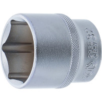 Douille pour clé, six pans | 12,5 mm (1/2") | 32 mm