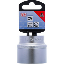 Douille pour clé, six pans | 12,5 mm (1/2") | 41 mm