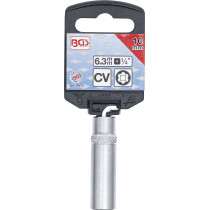 Douille pour clé, Super Lock, longue | 6,3 mm (1/4") | 10 mm