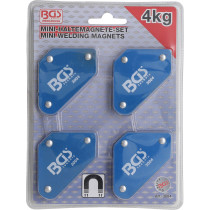 Jeu de supports magnétiques mini | 45° - 90° - 135° | 4 pièces