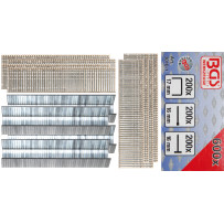 Assortiment agrafes, boulons et clous | 600 pièces