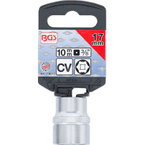 Douille pour clé, six pans | 10 mm (3/8") | 17 mm
