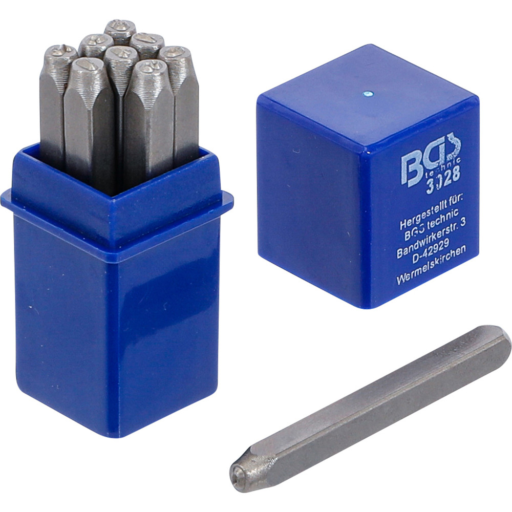 Chiffres à frapper | 2,5 mm