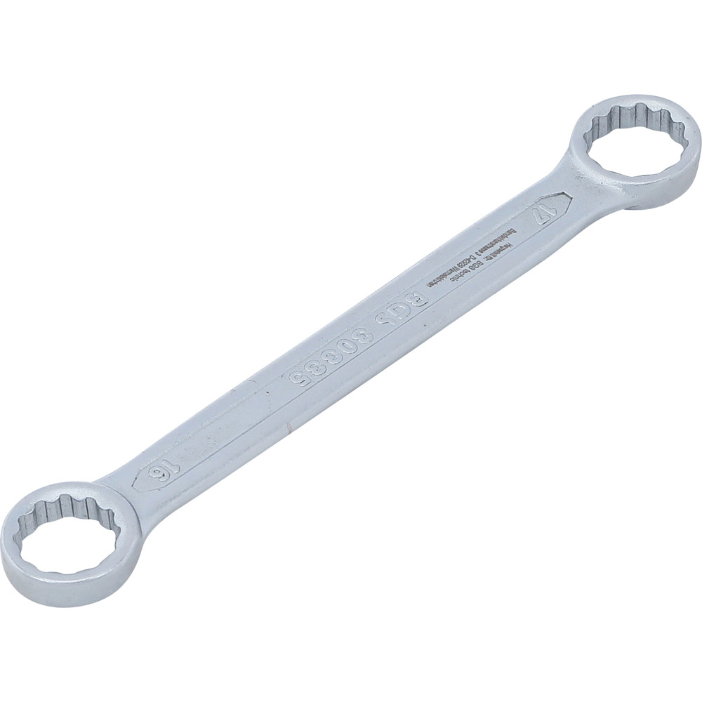 Clé polygonales double embouts | extra plate | 16 x 17 mm