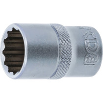 Douille pour clé, douze pans | 12,5 mm (1/2") | 17 mm