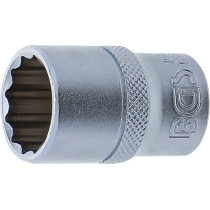 Douille pour clé, douze pans | 12,5 mm (1/2") | 18 mm