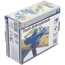 Étau de table | avec enclume | mâchoires de 60 mm