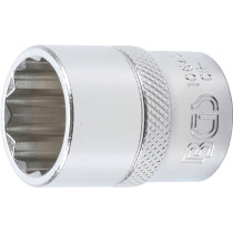 Douille pour clé, douze pans | 12,5 mm (1/2") | 20 mm