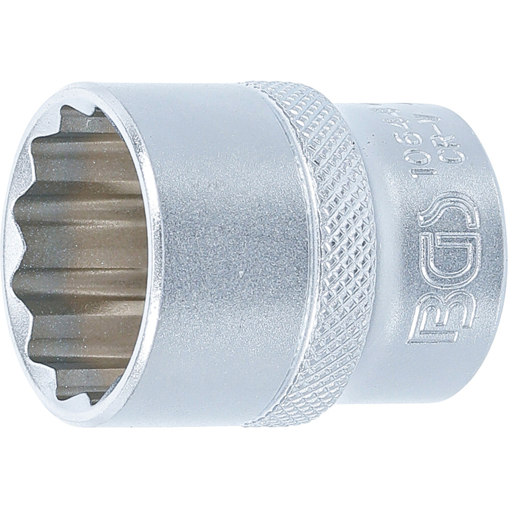Douille pour clé, douze pans | 12,5 mm (1/2") | 24 mm