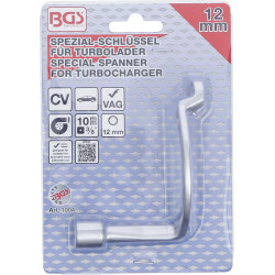 Clé spéciale pour compresseur turbo, douze pans | pour VW, Audi | 12 mm