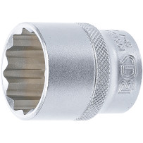 Douille pour clé, douze pans | 12,5 mm (1/2") | 27 mm