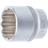 Douille pour clé, douze pans | 12,5 mm (1/2") | 32 mm