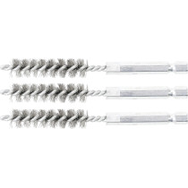 Brosse en acier | 11 mm | 6,3 mm (1/4") | 3 pièces