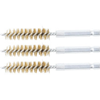 Brosse en laiton | 12 mm | 6,3 mm (1/4") | 3 pièces